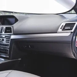Car Styling Console Panel Trim Strips For Mercedes Benz E Class Coupe W207 C207 2009-2015 Interior Central Control Decoration