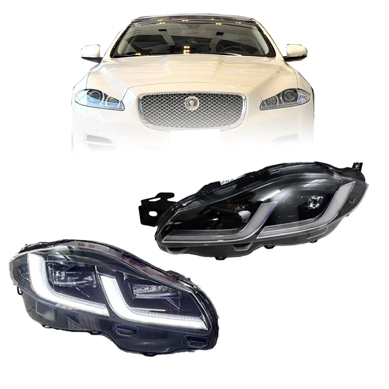 

For Suitable for 2010-2019 Jaguar XJ to Upgrade to 24XJ Diamond Version LED Headlights