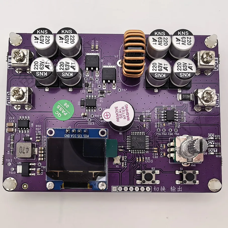 Digital Power Supply Digital Power Development Board Synchronous BUCK SR Step-down Bidirectional DC-DC Learning Board