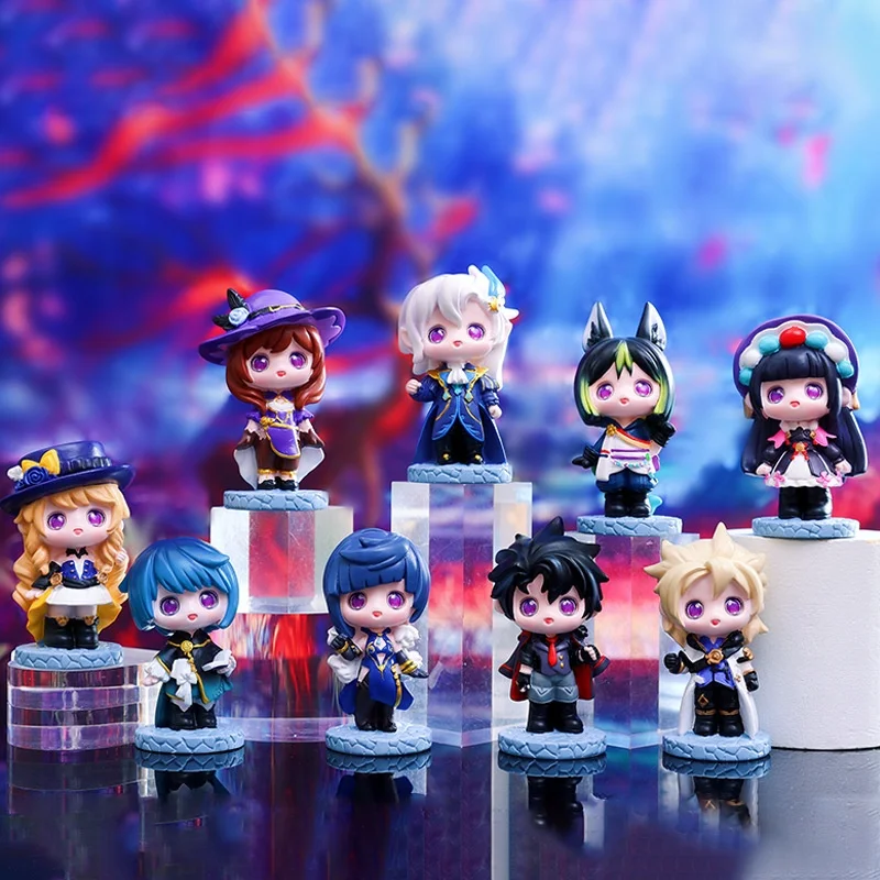 Genshin Impact Game Blind Box, Hand Made Surprise Lucky Box, Anime Fashion, Cute Figure, Décoration de voiture, Creative Birthday Gift for C