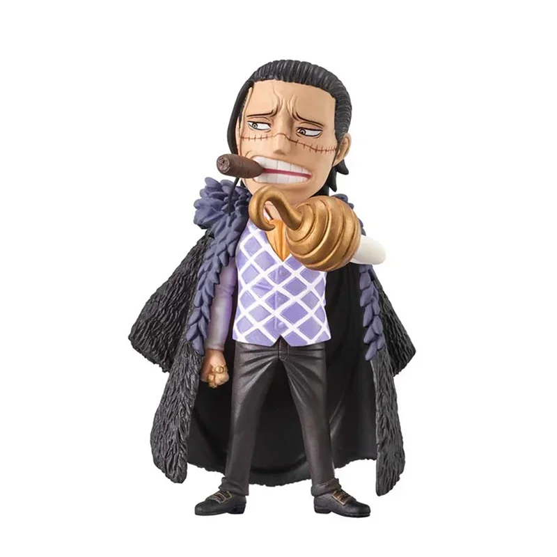 Original Anime One Piece Shinobu Kurozumi Tama Buggy Dracule Mihawk Sir Crocodile WCF Action Figures Toys for Children Collector