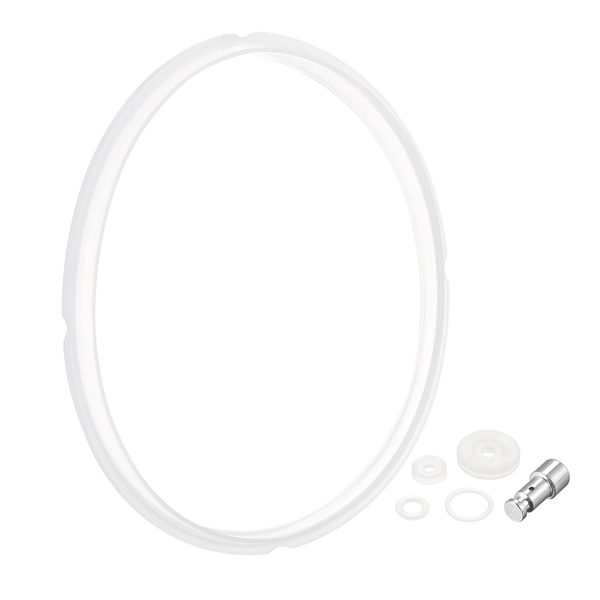 

Uxcell 5 or 6 Quart Sealing Ring with Float Valve Seal and Silicone Gasket for Electric Cooker 2 Set