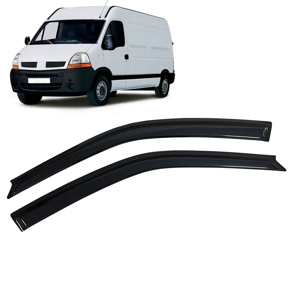 

For RENAULT MASTER 1997-2009 Car Side Window Visor Sun Rain Guard Shade Shield Shelter Protector Cover Frame Accessories