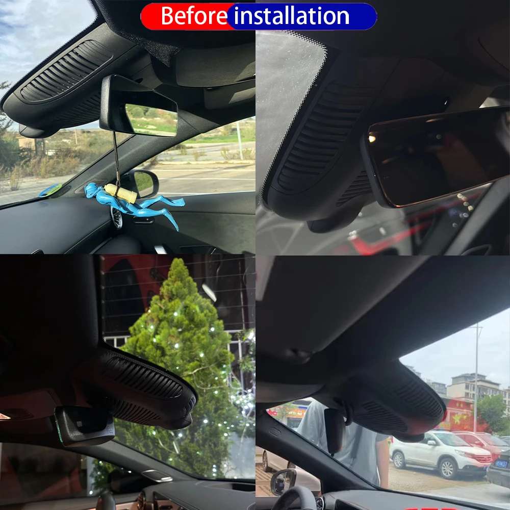 Dash Cam for Mercedes Benz A Class W177 V177 CLA C118 X188 EQA H243 Facelift Front＆Rear 4K DVR Dashboard Camera Video Recorder