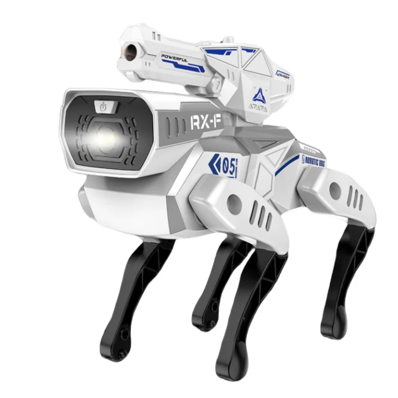 クールなもの おもちゃの車 面白いギフト - かわいい AI シミュレーション インテリジェント Rc ロボット犬、火災ソフト弾丸 Rc カー、男の子用おもちゃ、Rc クローラー