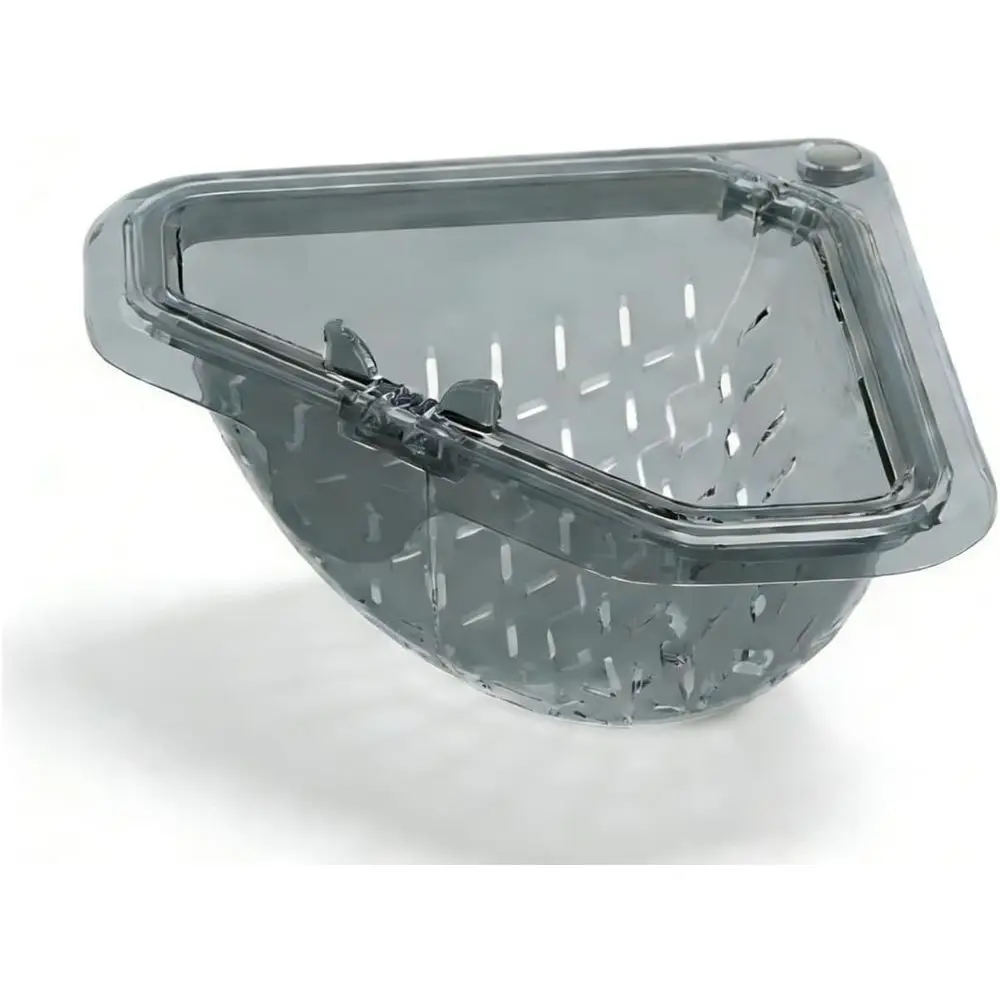 

Durable Magnetic Sink Strainer with Open Bottom, Heavy-Duty Rack for Drainage and Storage, Easy Installation