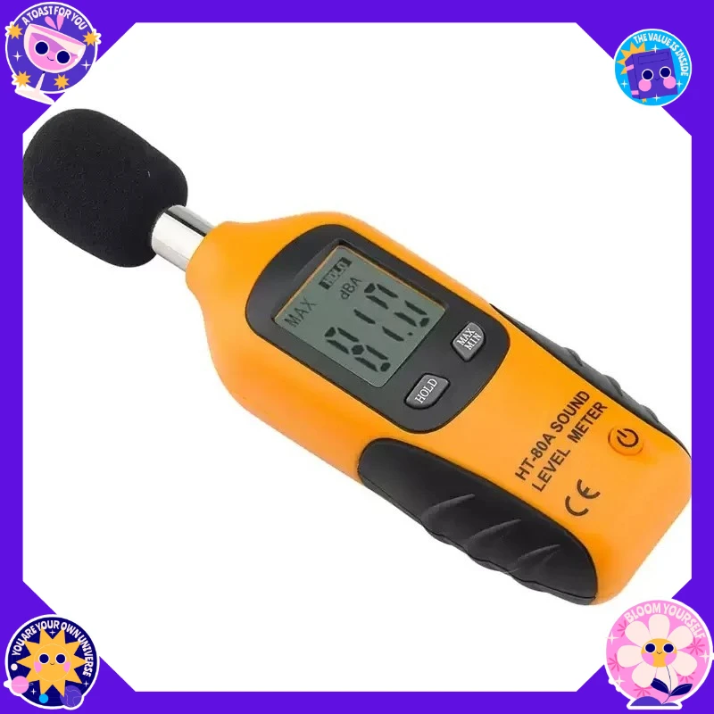 

HT-80A Digital Noise Tester Small Precision Noise Meter Without Battery