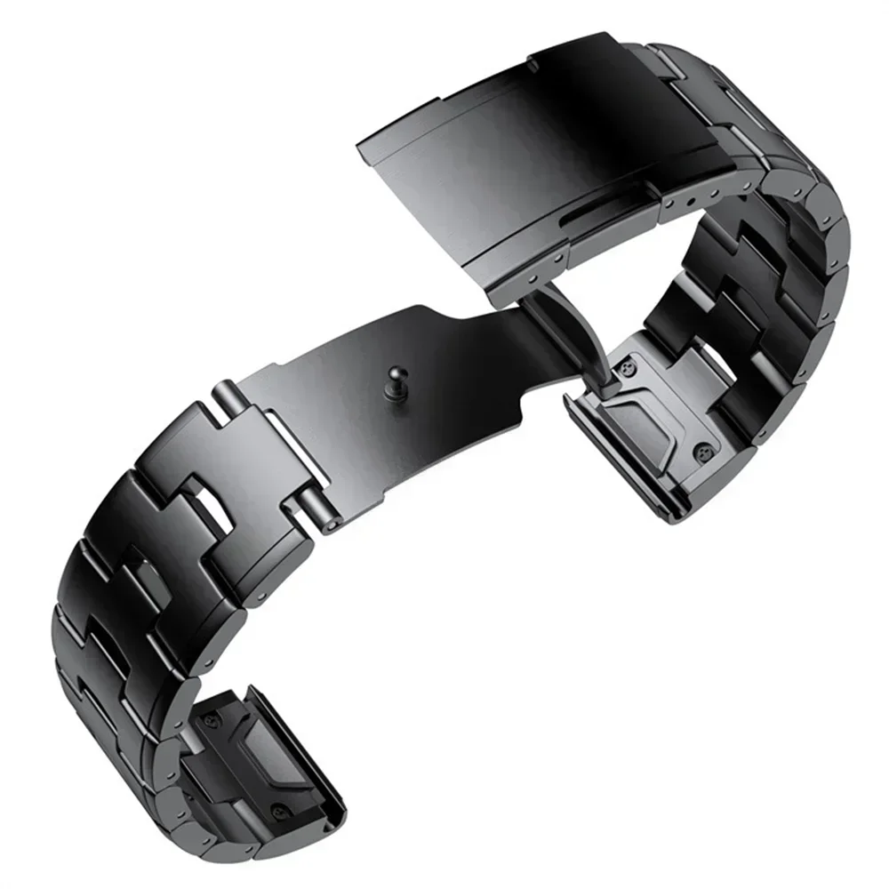 Bracelet de montre en métal titane à ajustement rapide pour Garmin, bracelet, bracelet, 22mm, 26mm, Fenix 7X, 7, 6X Pro, 5X Plus, Instinct, Epix