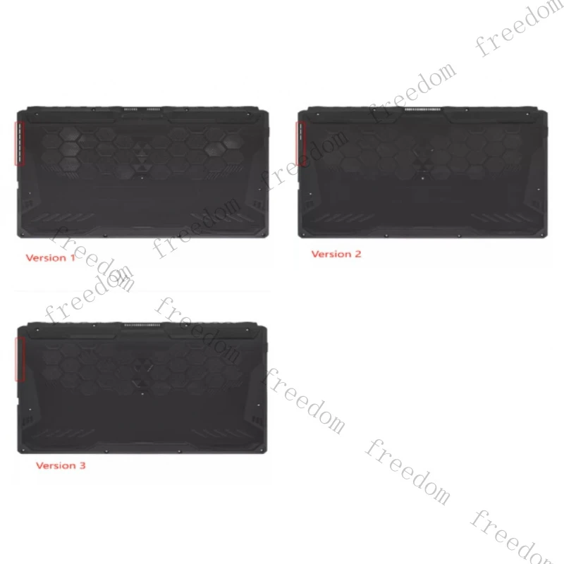 HTS  For  ASUS TUF Gaming F15 FX506 FA506 Black Laptop LCD Bottom Case Version 1 2 3