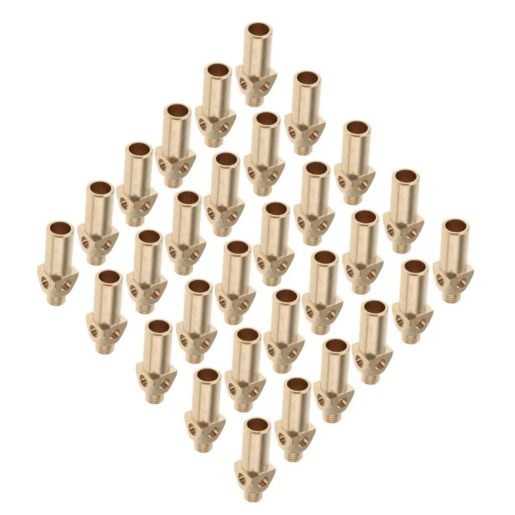 LP Gas Brass Nozzle Natural Gas Tip Replacement Jet Accessory for Wok Range Stock Pot Stove