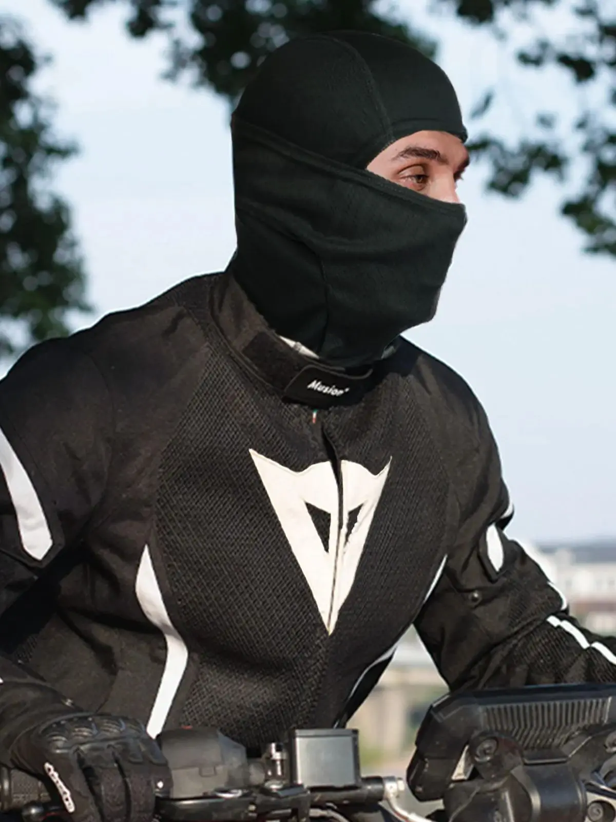 Musion Camo Kominiarka Maska Bandana Kaptur Nakrycie głowy do jazdy na rowerze Narciarstwo Polowanie — zdjęcie 2