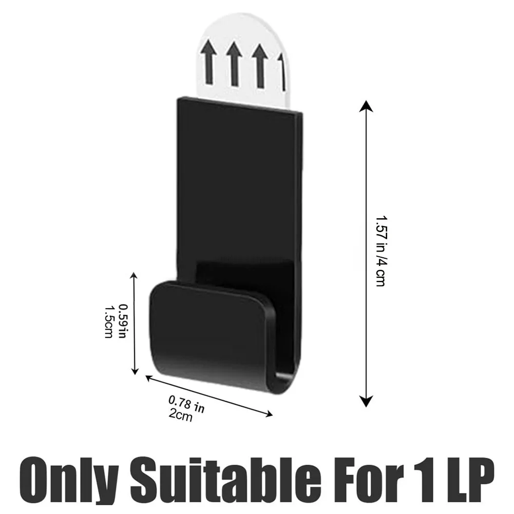 Transparent Storage Acrylic Record Shelf 18 Piece Set Multipurpose Use For Music Enthusiasts Clear Acrylic Record Shelf