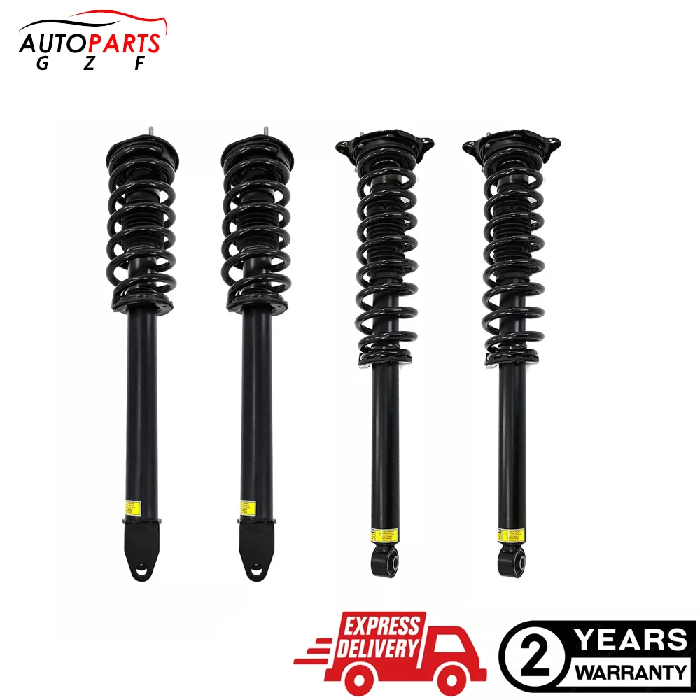 

4pcs For Tesla Model S RWD 2011-2016 Front Rear Left Right Coil Spring Shock Strut