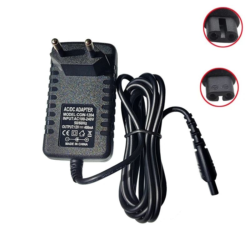 12V Power Adapter Charger for Remington Shaver Beard Trimmer Razor F4790 F7790 FR730 MS2391 MS5500 R6130 R5130 R9100 R9300 R9400