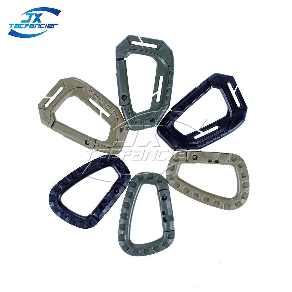 

Tactical D-Shape Plastic Buckle POM Hanging Hook Lightweight Mounting Backpack EDC Utility Tool Hiking Camping Accessories