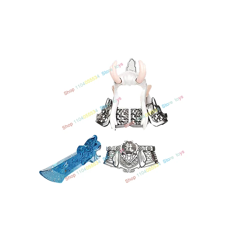 

DR21 Chinese History legends Aoguang Bricks Action Figures Assemble scene Building Block Toys for Children Christmas Gifts