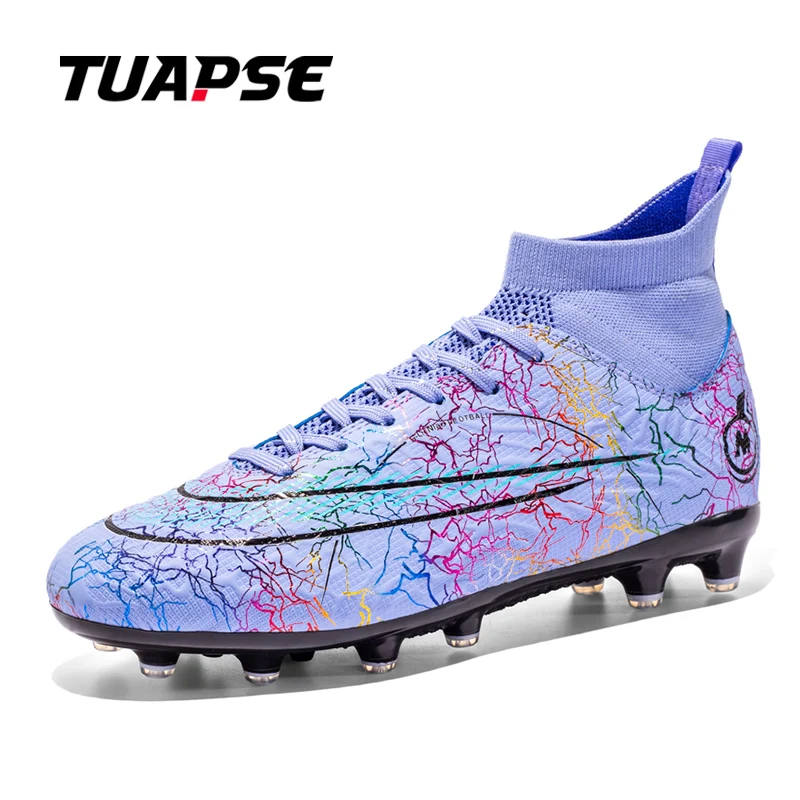 

TUAPSE Man's Soccer Shoes Adult Kid TF/FG Outsole Non-Slip Unisex Football Cleats Outdoor Breathable Sneakers New Arrival 2024