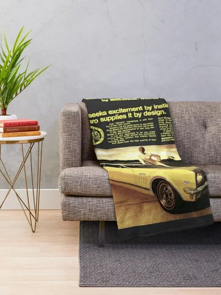 HOLDEN MONARO - ADVERT Throw Blanket Stuffeds Luxury Throw Blankets