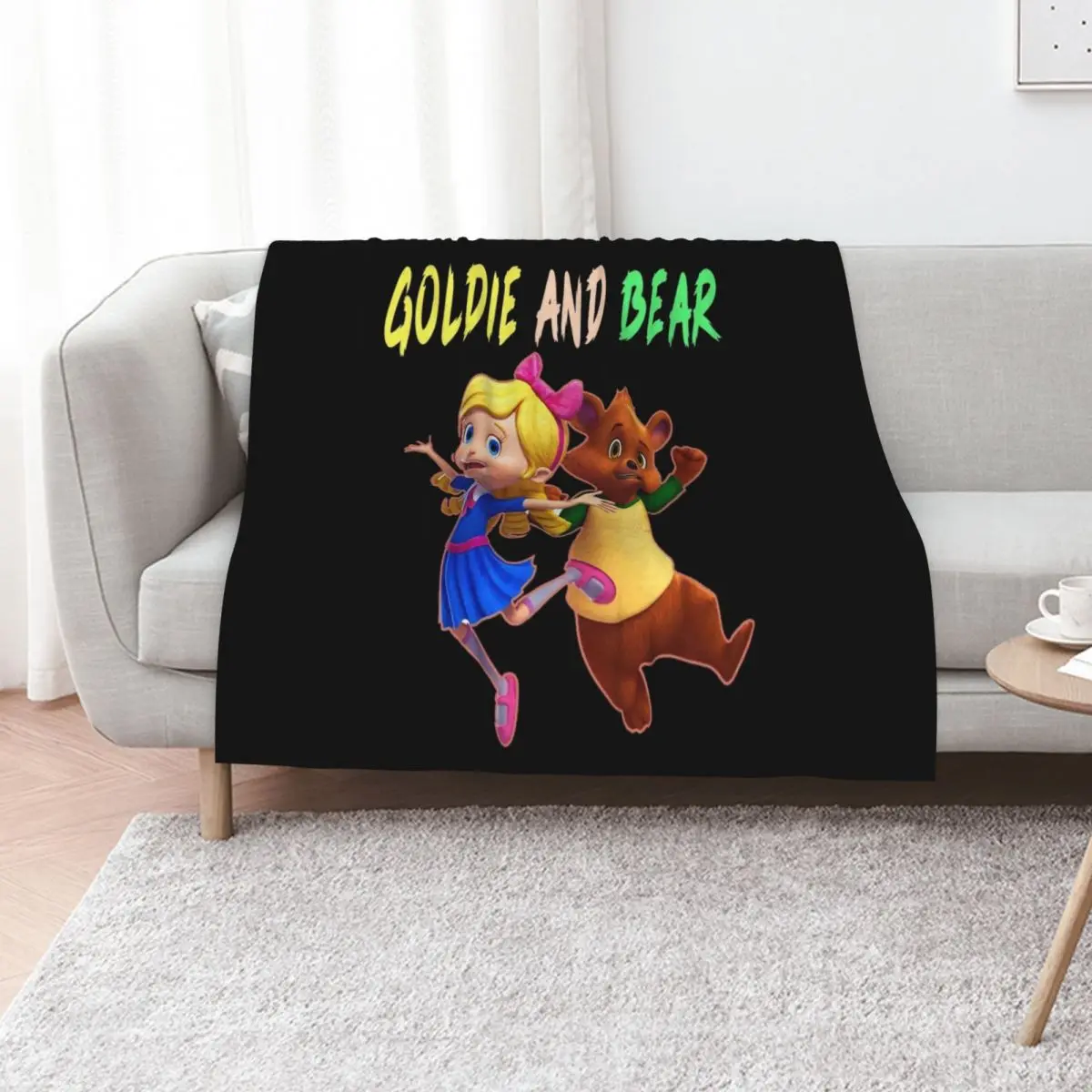 Goldie and Bear stuffed animalscostume gift for Fans goldie and bear birthday party ideas Throw Blanket Hairy Furrys Blankets
