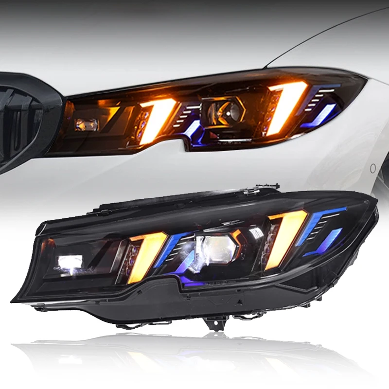 

SXLL G20 G28 3 серии 2020-2022 Светоизлучающий диод Автомобильная фара в сборе 318i 320i 330i 335i M340i Лазерный комплект обновления A