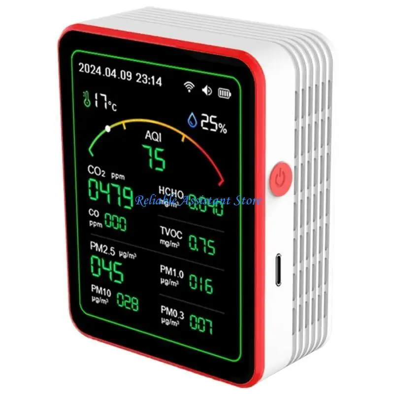 

N58C Formaldehyde TVOC Temperature Meter Detectors Accurate Tester