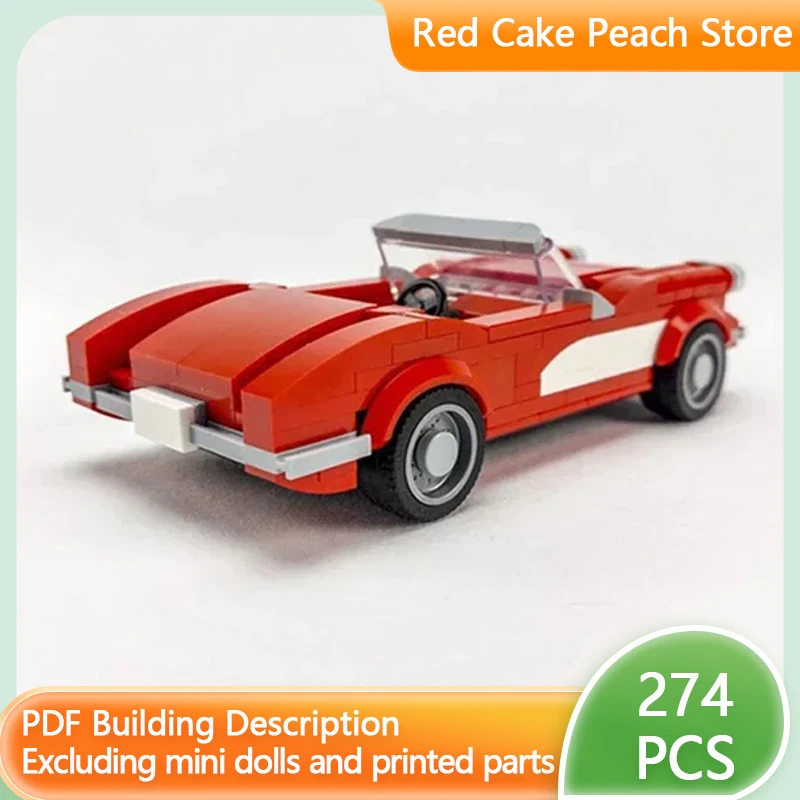 

Модель скоростного гоночного автомобиля MOC, строительные кирпичи C1, верхний уровень, спортивный автомобиль, модульная технология, детские праздничные подарки, сборка игрушек, костюм