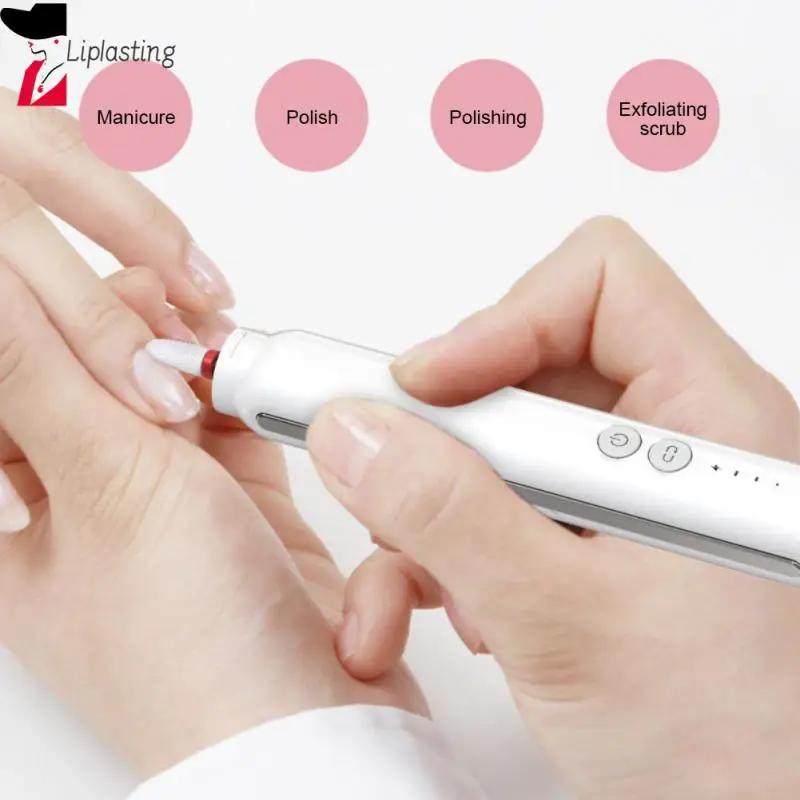 Nail Instrument Secure Positive Negative Switching Exfoliator Ceramic Grinding Head Convenient Charging Manicures Tools Manicure