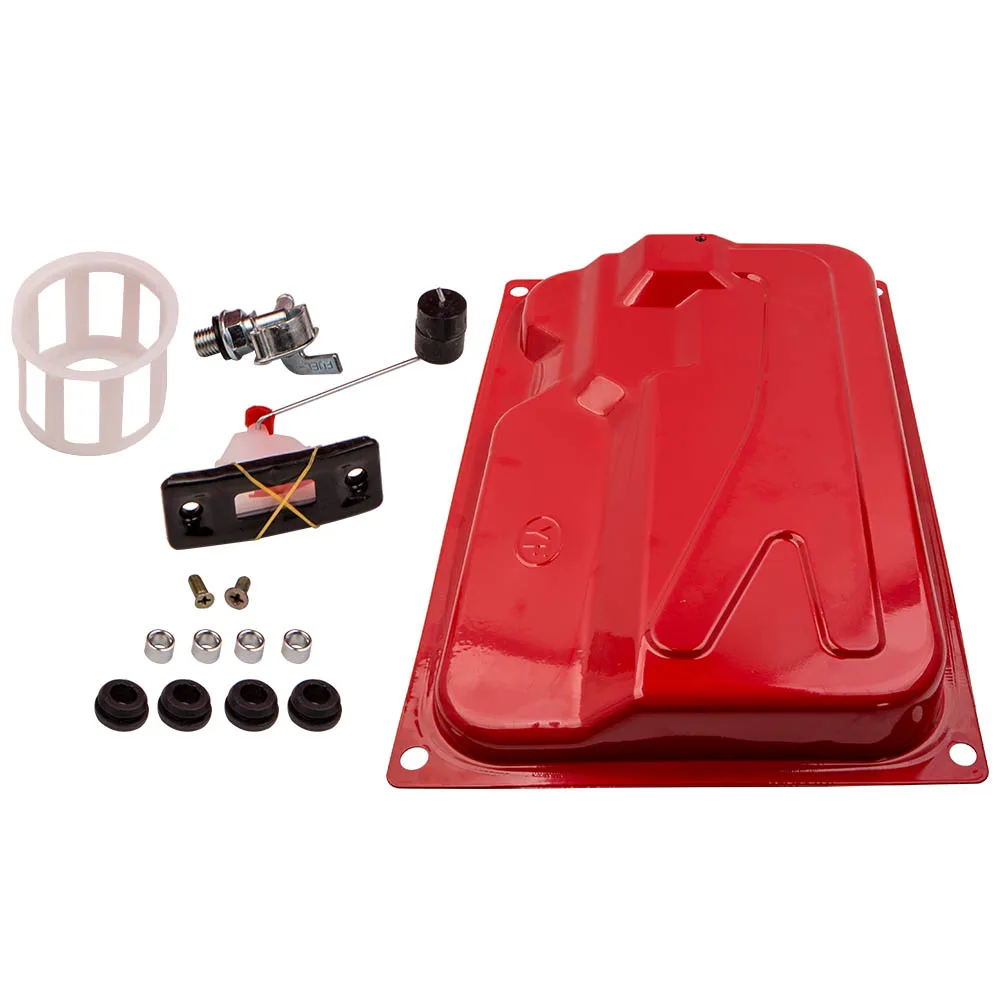 

5 Gallon Universal Secondary Fuel Gas Tank Gap Petcock Gauge Generator for GT30