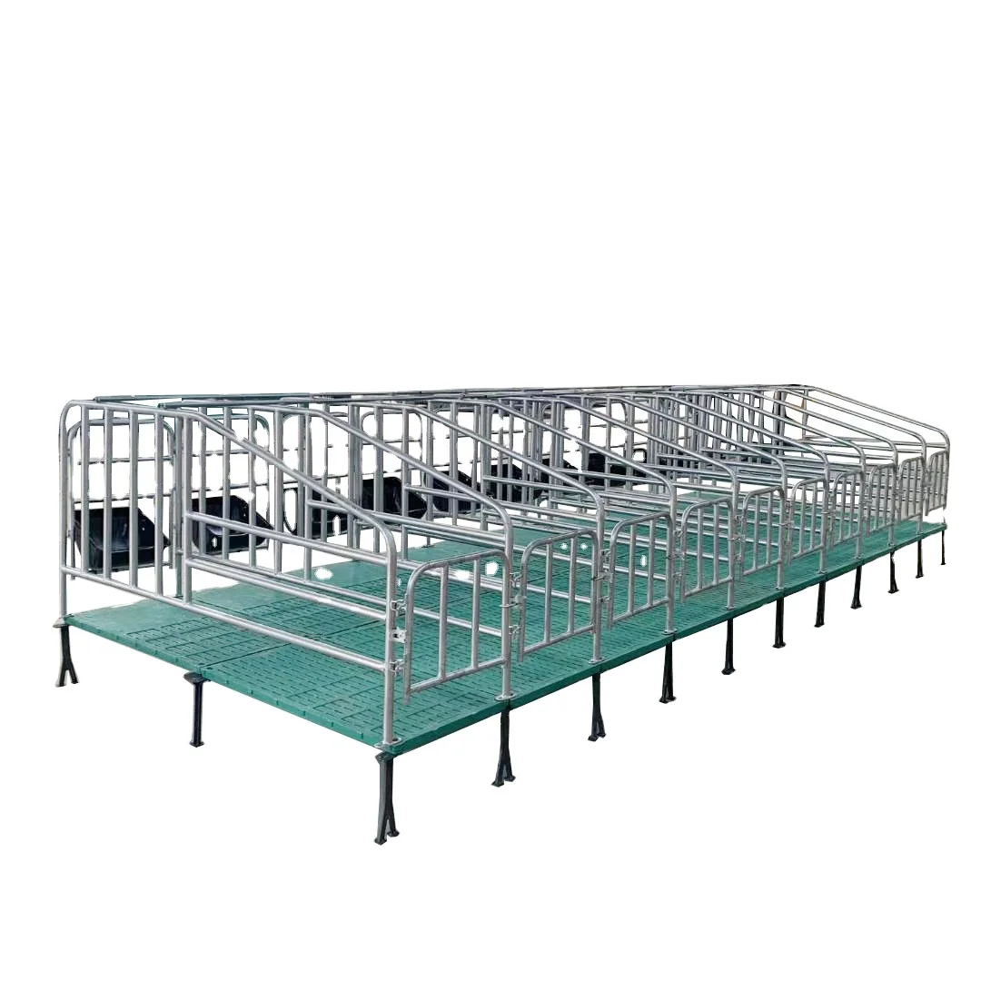 

Galvanized Sow Farrowing Crates Pen Pig Gestation Location Bar Limit Column Breeding Equipment