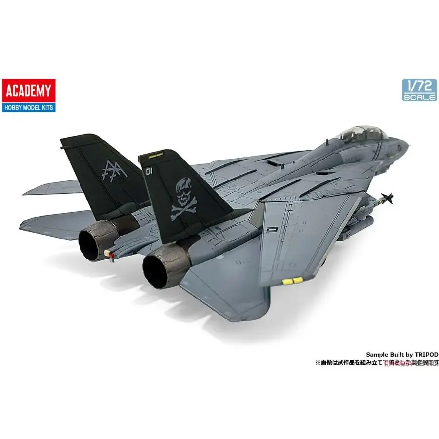 

Academy Hobby 12578 1/72 USN F-14B Tomcat `VF-103 Jolly Rogers` (Plastic model) Custom Collectible Children Toy Birthday Gift