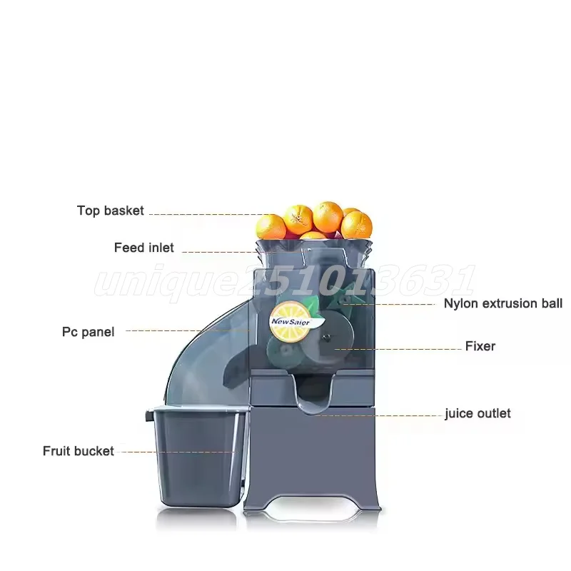 Automatic Fresh Orange Juicer Multifunctional Fruit Juicer Small Lemon Juicer Orange Juice Extractor