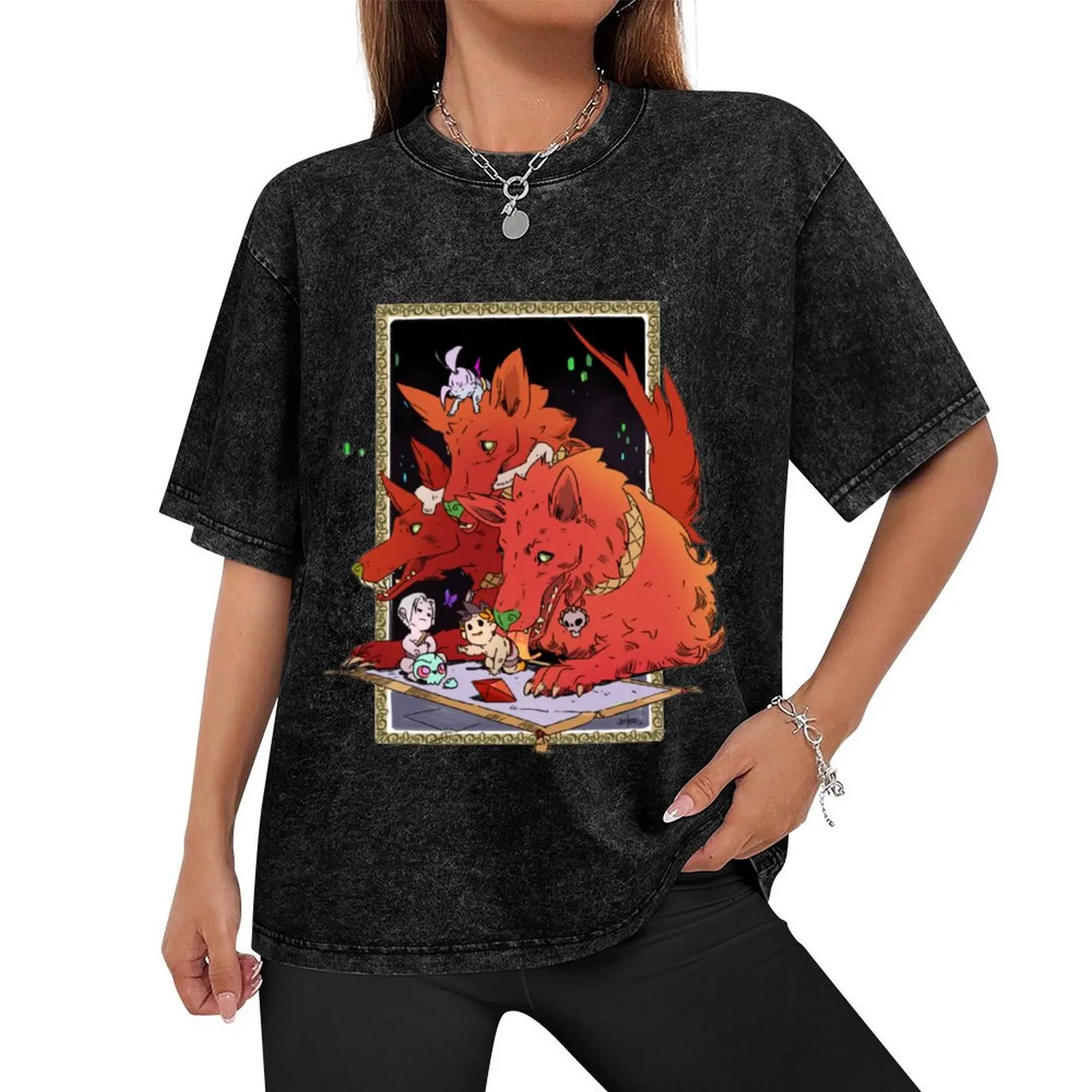 Cerberus Hades Game T-Shirt Funny t-shirts summer tops mens graphic t-shirts pack