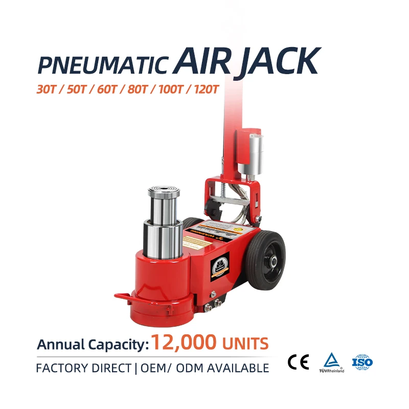 

High Quality Pneumatic Tools 100 Ton Air Jack for Trucks/Air Operate Hydraulic Air Jack