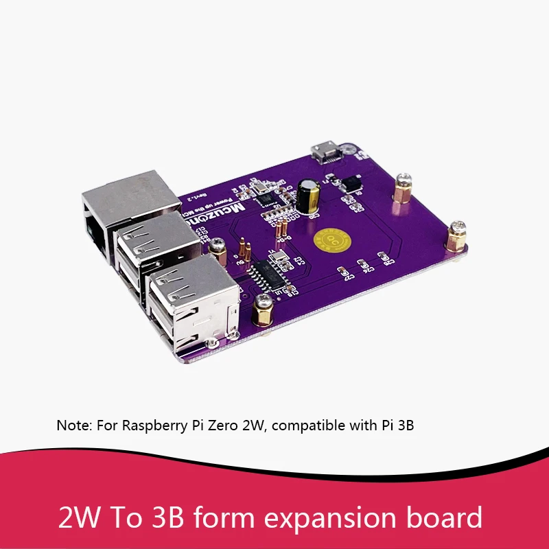 Raspberry Pi zero w/WH Expansion Board Ethernet Interface USB Interface 4G Communication Module