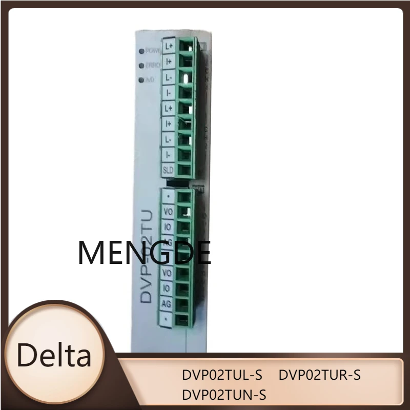 Módulo de Control de temperatura serie Delta SLIM DVP02TUN-S DVP02TUR-S DVP02TUL-S 2 entradas 2 salidas nuevo Original