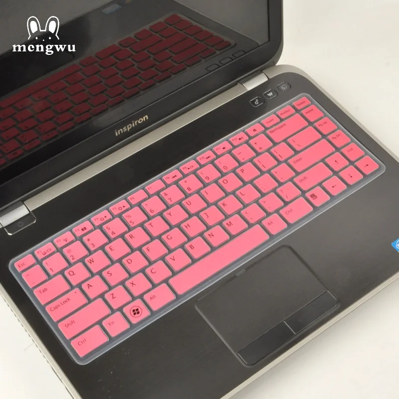 For Dell Vostro V3350 V3450 V3550 V1450 V1440 V131 V3460 V2421 V2420 V3560 14VR 15R-5520 Silicone Keyboard Skin Cover Protector