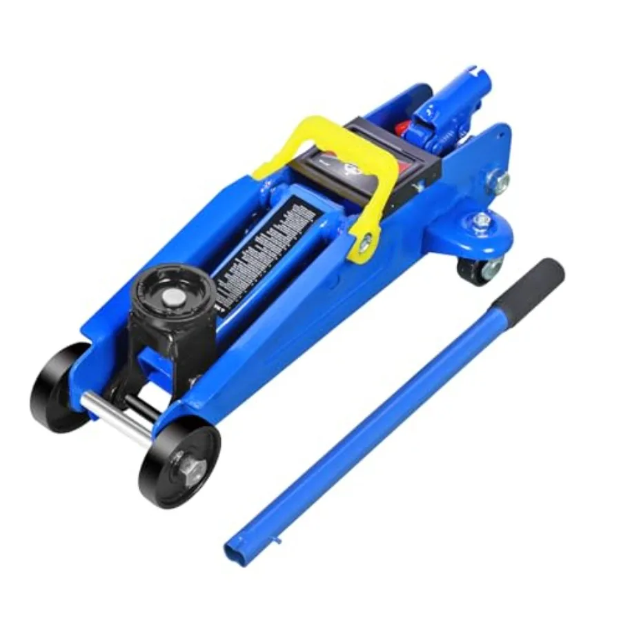 

Floor Jack 1.5 Ton 3000 LBs Hydraulic Car Jack Lifting Range from 5.1 Inch to 12.6 Inch Fits Sedans Automotive Blue