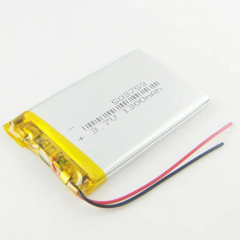 New Brown 3.7V Lithium Battery E HD-X9 7 Inch GPS Navigation Road 503759 Road N3 Batteries E-V5 Rechargeable Li-ion Cell A Good