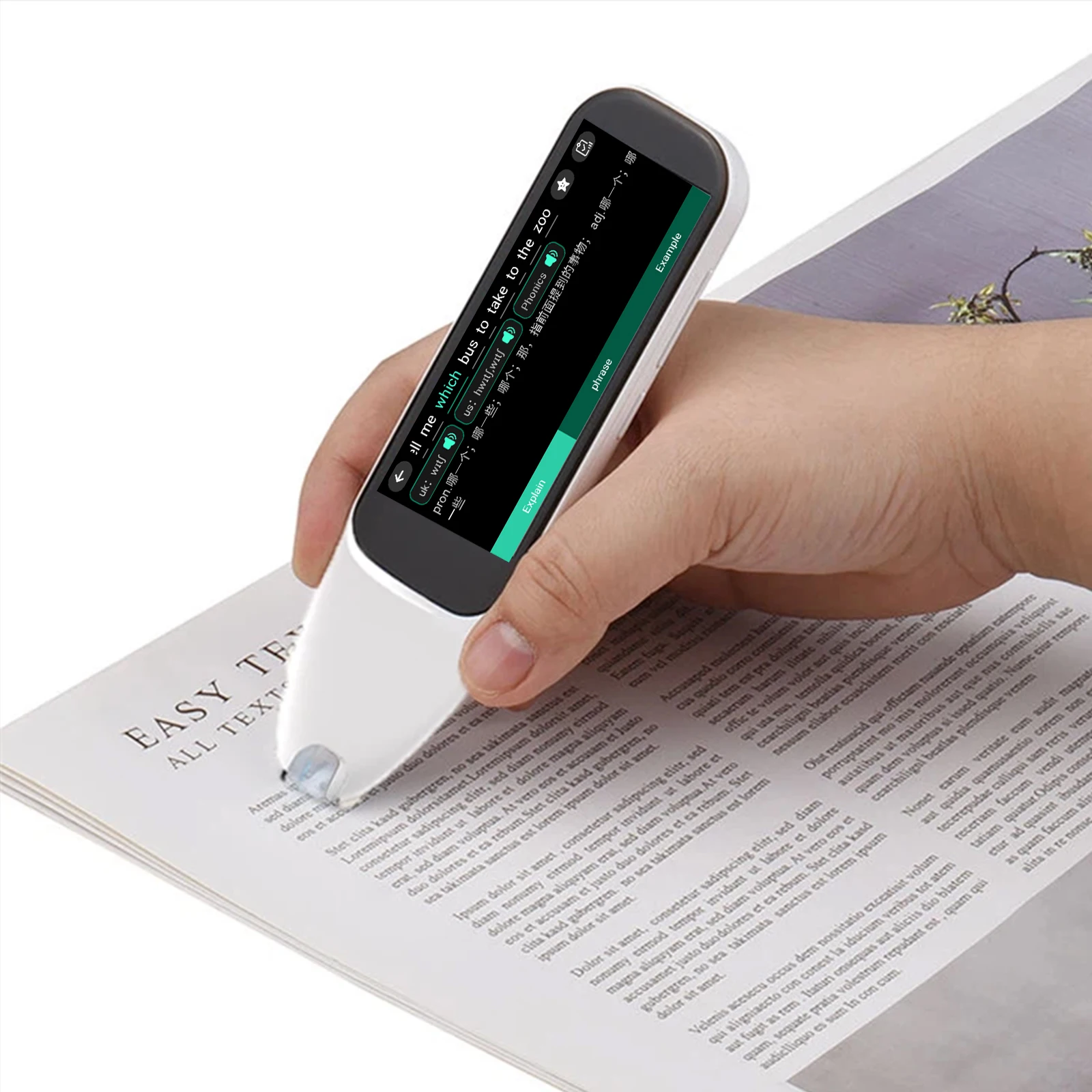 2024 Hot Selling Digital Multi-language Translator Pen Scanner Language Translation Device OCR Highlighter Exam Reader