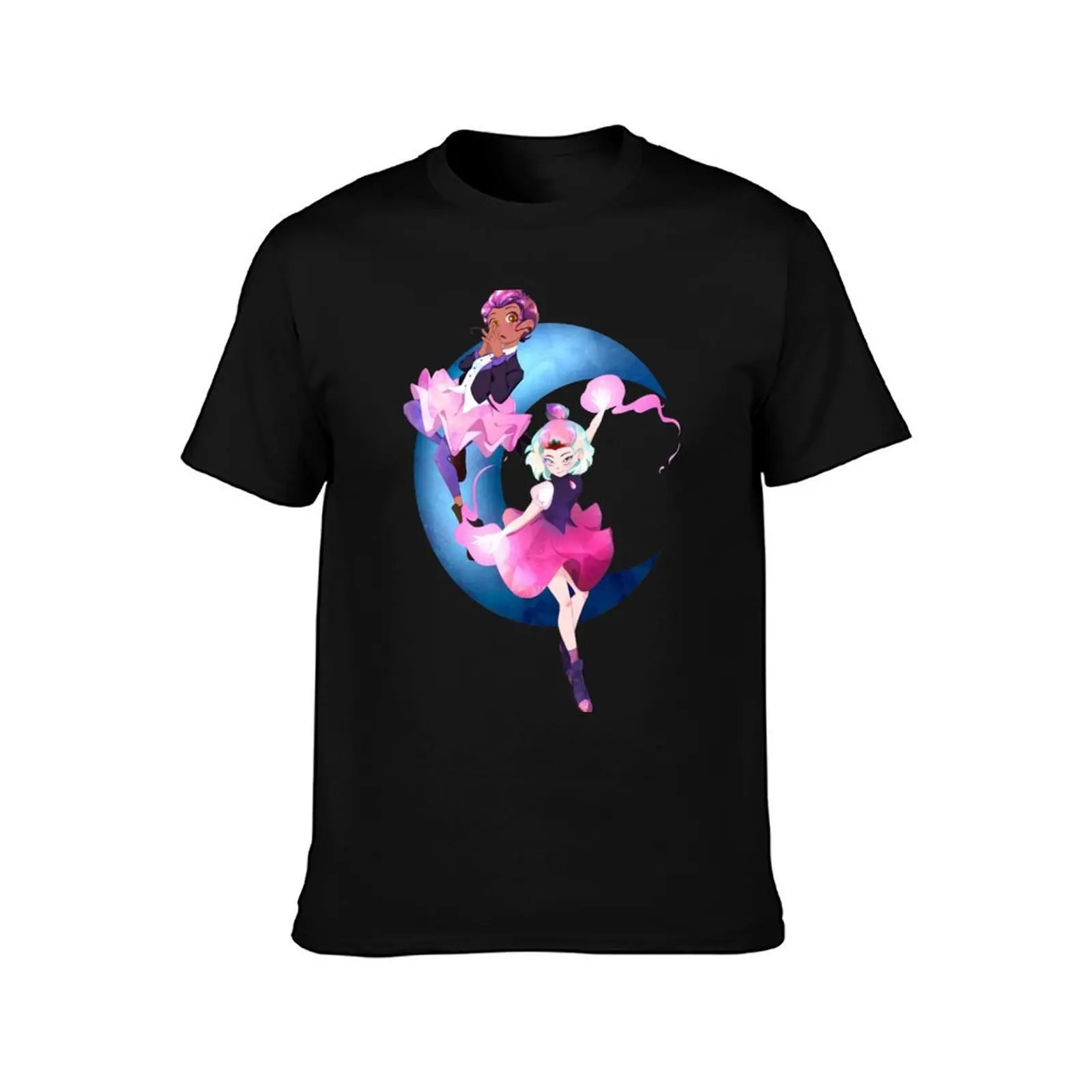 Crystalline Dance Partners T-Shirt Streetwear Print Tee Shirt T-Shirt
