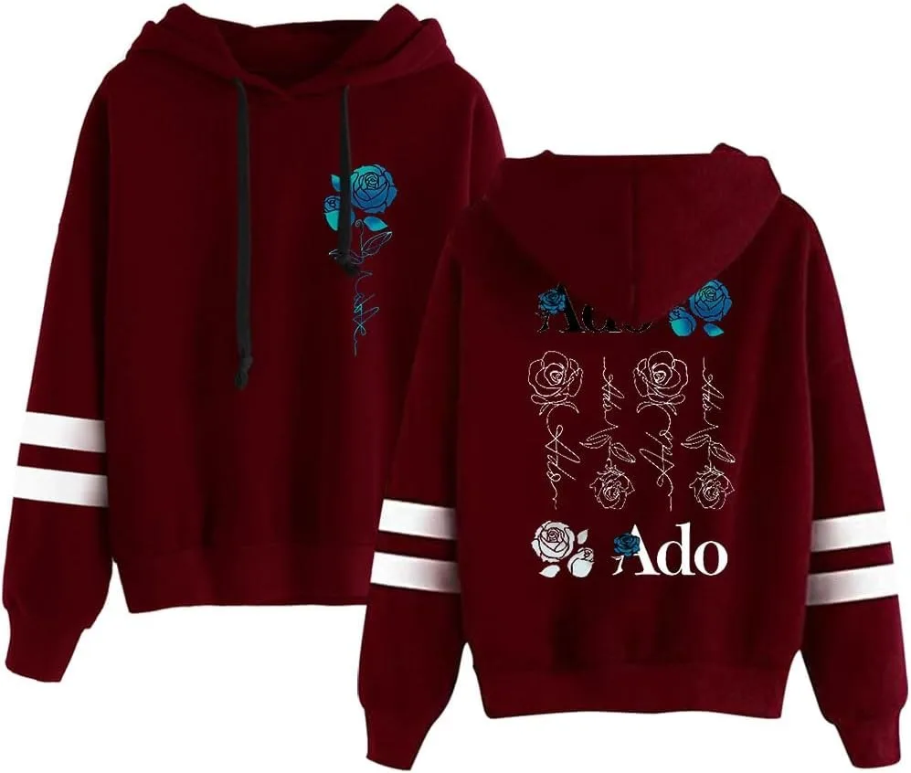 Ado Hibana World Tour 2025 merch moletons impressos cosplay jogo