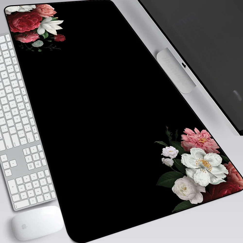 خمر زهرة الألعاب حصيرة الكمبيوتر لوحة المفاتيح Mausepad مكتب الملحقات ماوس حصيرة مكتب السجاد ميسا ألعاب تمديد الوسادة Deskmat