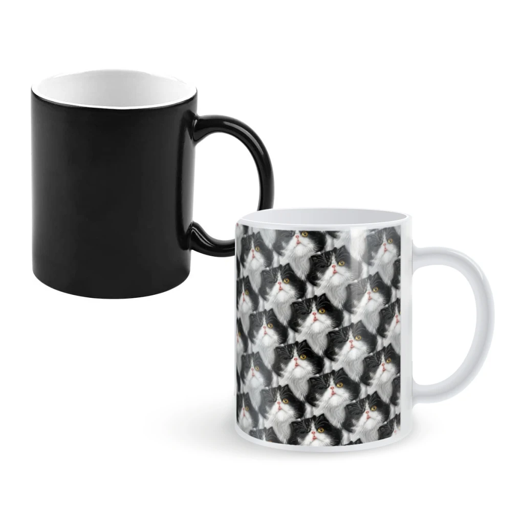 

SpaghettiOCoffee Mugs And Mug Creative Color Change Tea Cup Ceramic Milk Cups Novelty Gifts