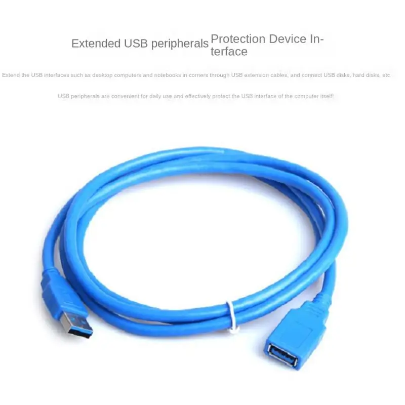 USB3.0 Extension Cable Male to Female Extension Data Sync Cord Cable Extend Connector Cable for Laptop PC Gamer Mouse