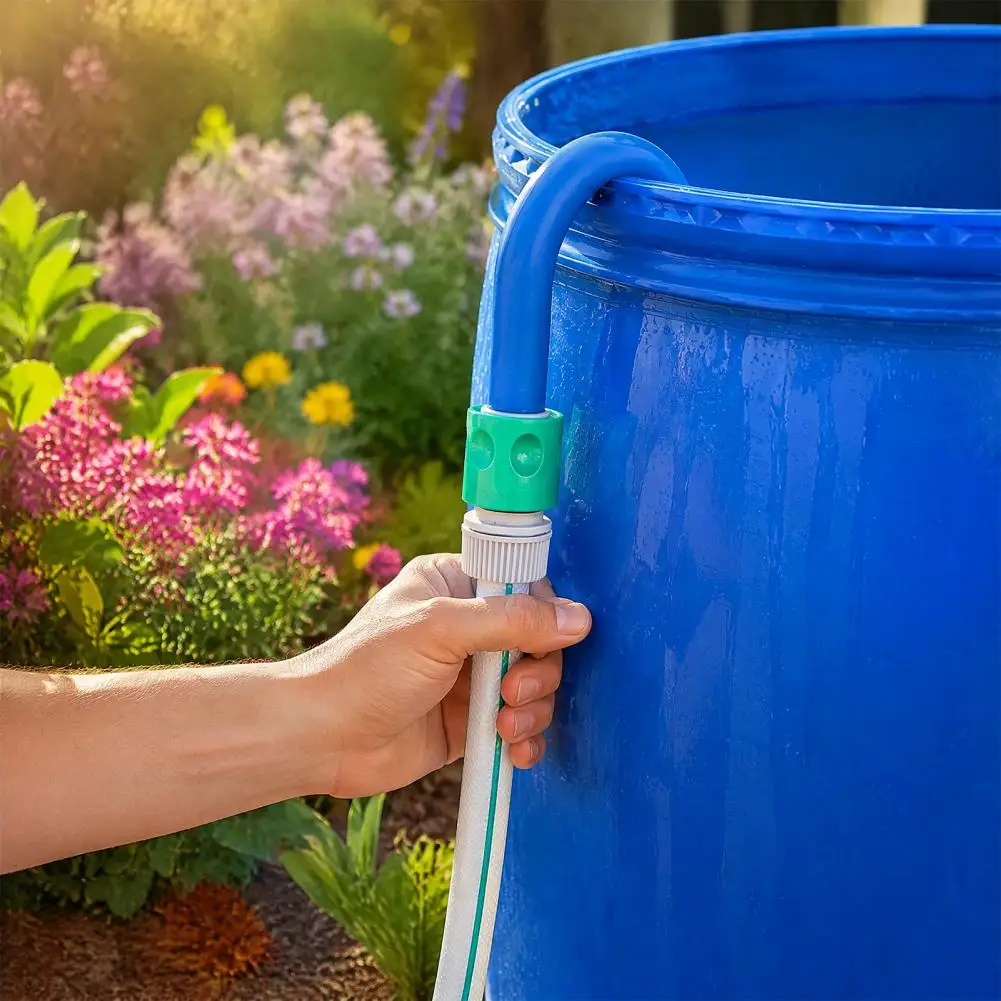 Gardening Hose Filling Hook, 3D Printed Hose Connector Hook, Water Filling Hook for Pool Pond Outdoor Barrels