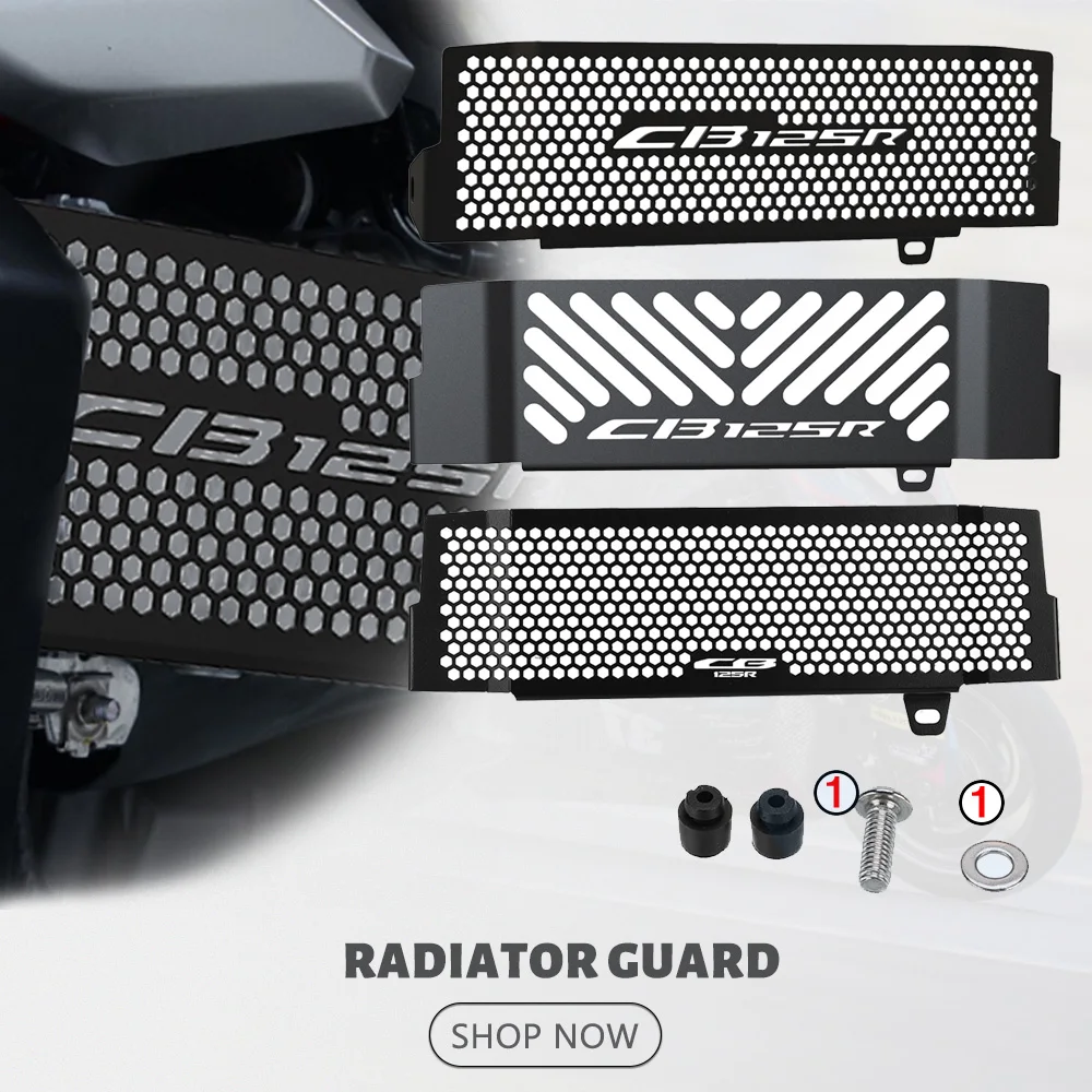 

2024 Motorcycle For Honda CB125R Moto Parts Radiator Grille Guard Water Tank Protection CB 125R CB125 R 2018-2020 2021 2022 2023