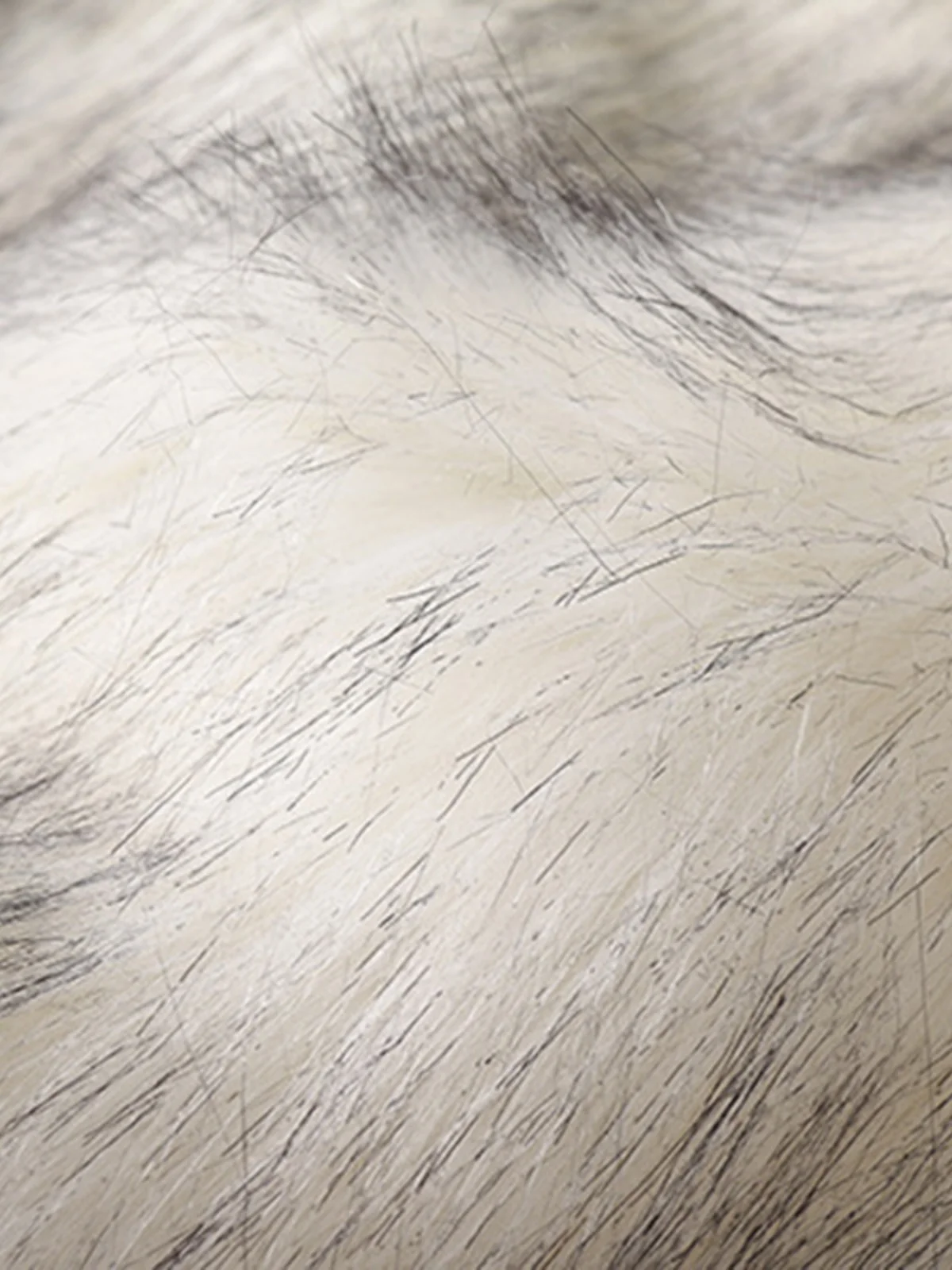 معطف نسائي متوسط الطول من الفرو ذو ياقة واقفة، دافئ، بتصميم عصري، معطف خارجي منفوش بدون أكمام مع وسادات زخرفية