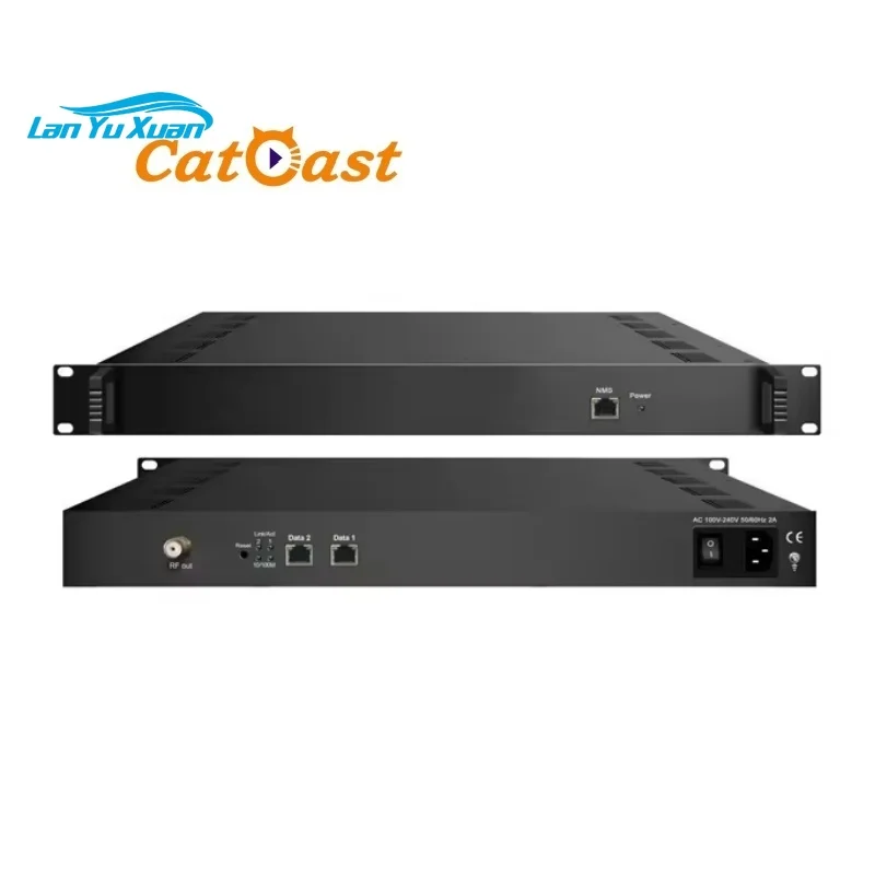 32 in 1 All-in-One CATV Digital Cable TV IP QAM Modulator with RF Interface