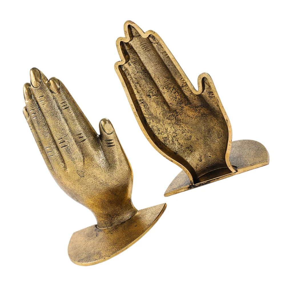 1 пара винтажных золотых железных книг, сверхмощный металлический подставка для книг, декоративный держатель для книг для полок, органайзер для учебы, настольного чтения