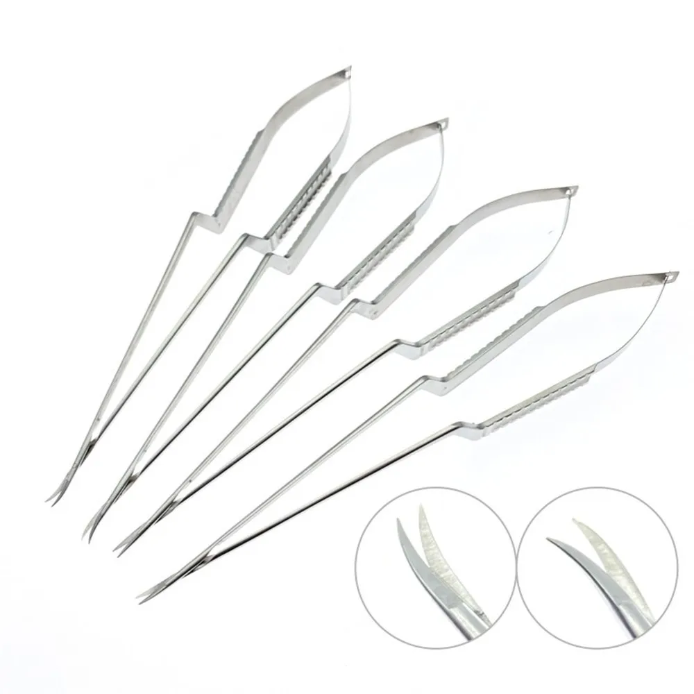 

Neuro Micro Scissors with Shark Blade Tip Stainless Steel 1pcs Microscissors Surgical Instruments